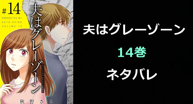 夫はグレーゾーン-14巻ネタバレ